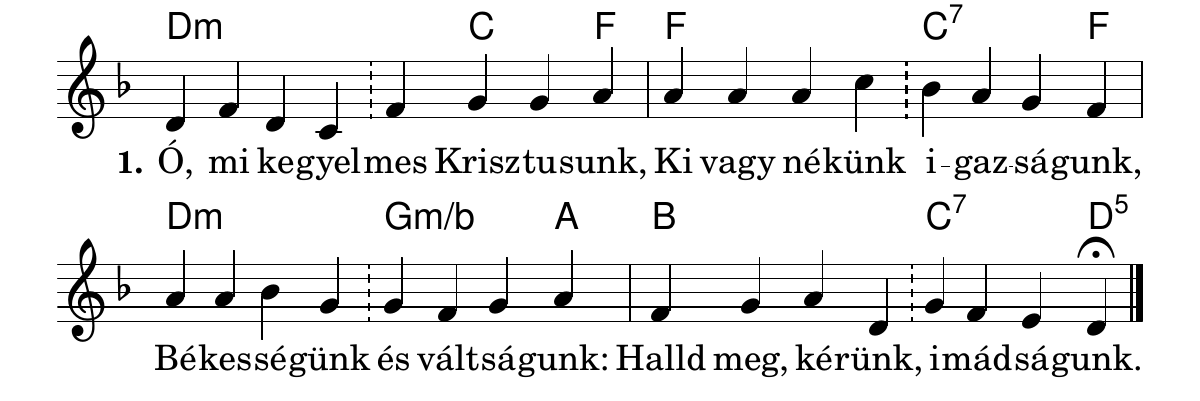 Ó, mi kegyelmes Krisztusunk